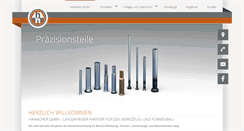 Desktop Screenshot of hamacher-normalien.de